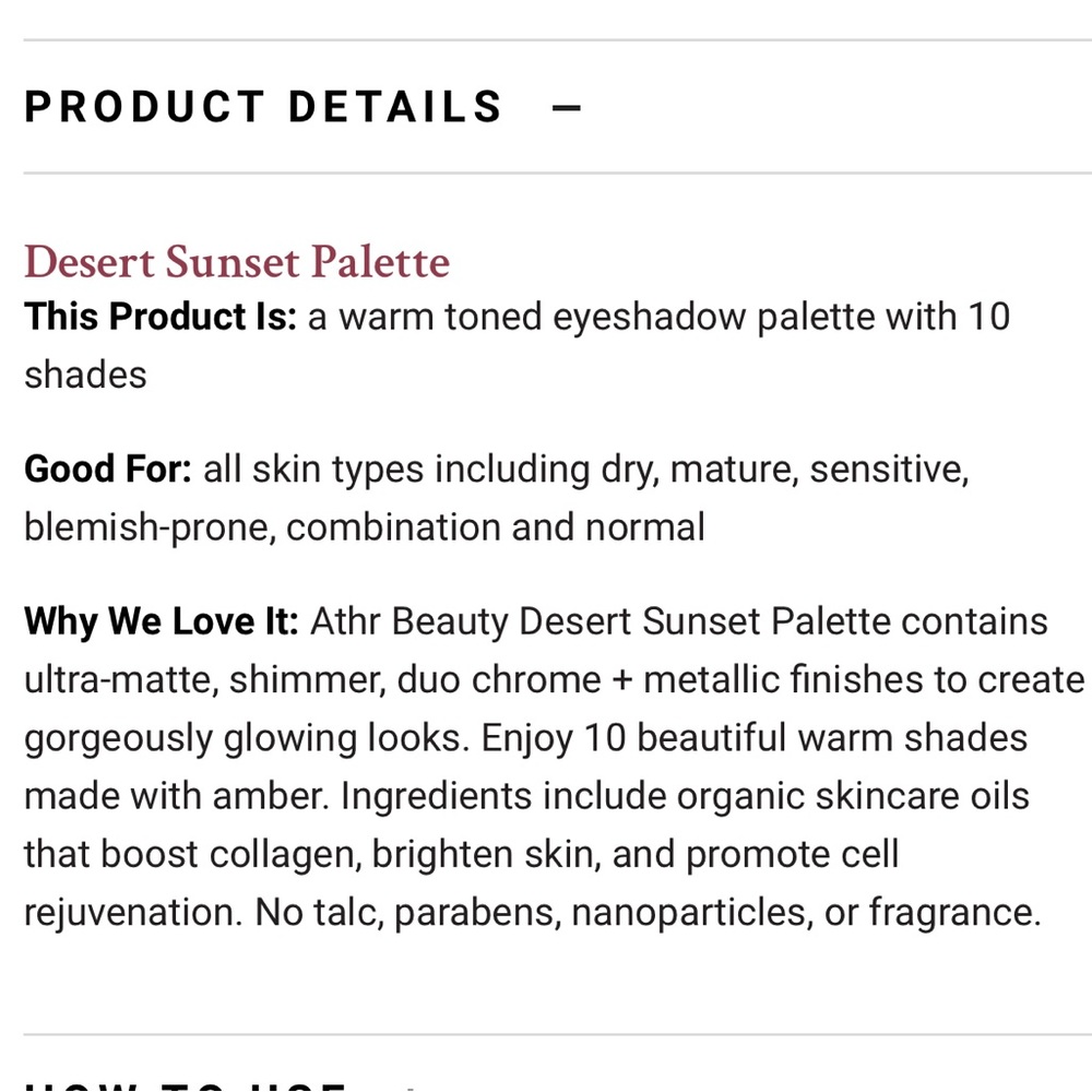 athr beauty eyeshadow palette - Picture 6 of 7